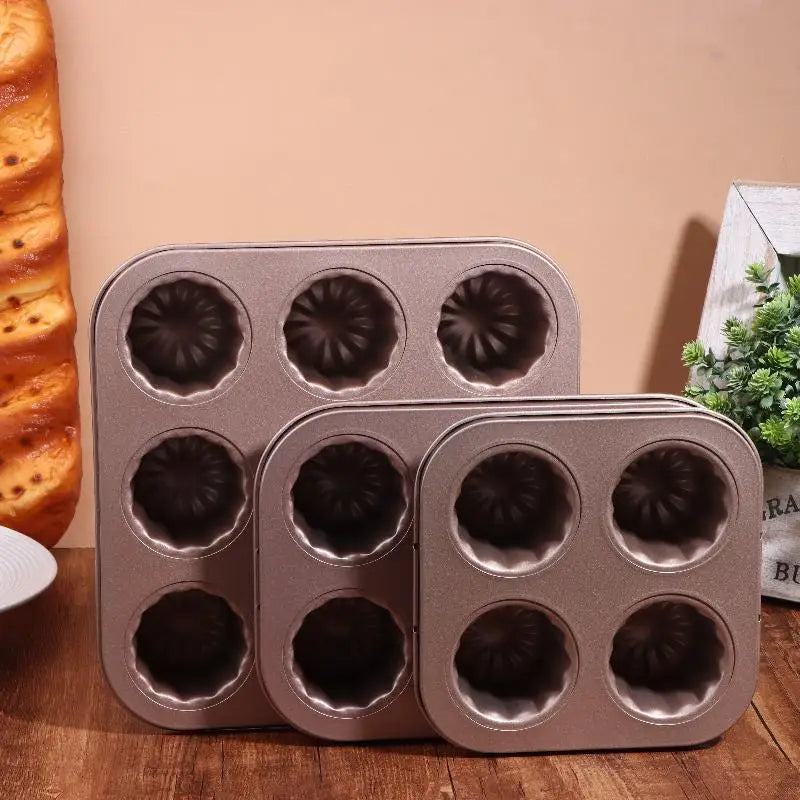 Carbon Steel Non-Stick Mini Cupcake & Muffin Baking Pan Cupcake Baking Pan Qst
