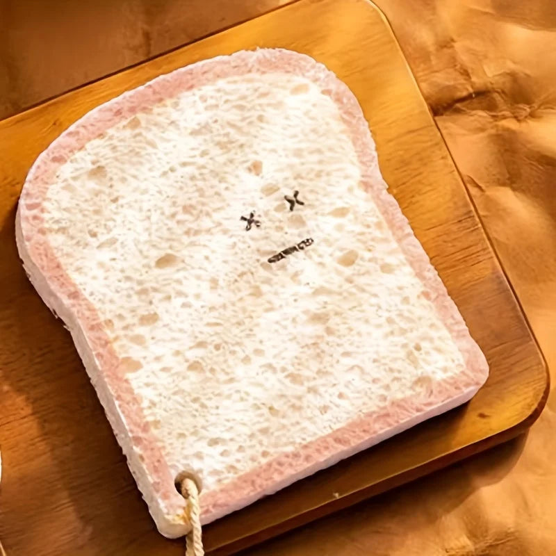 Absorbent Wood Pulp Cotton Kitchen Dish Towel Sponge Wipe Kitchen Cleaning Cloth Qme