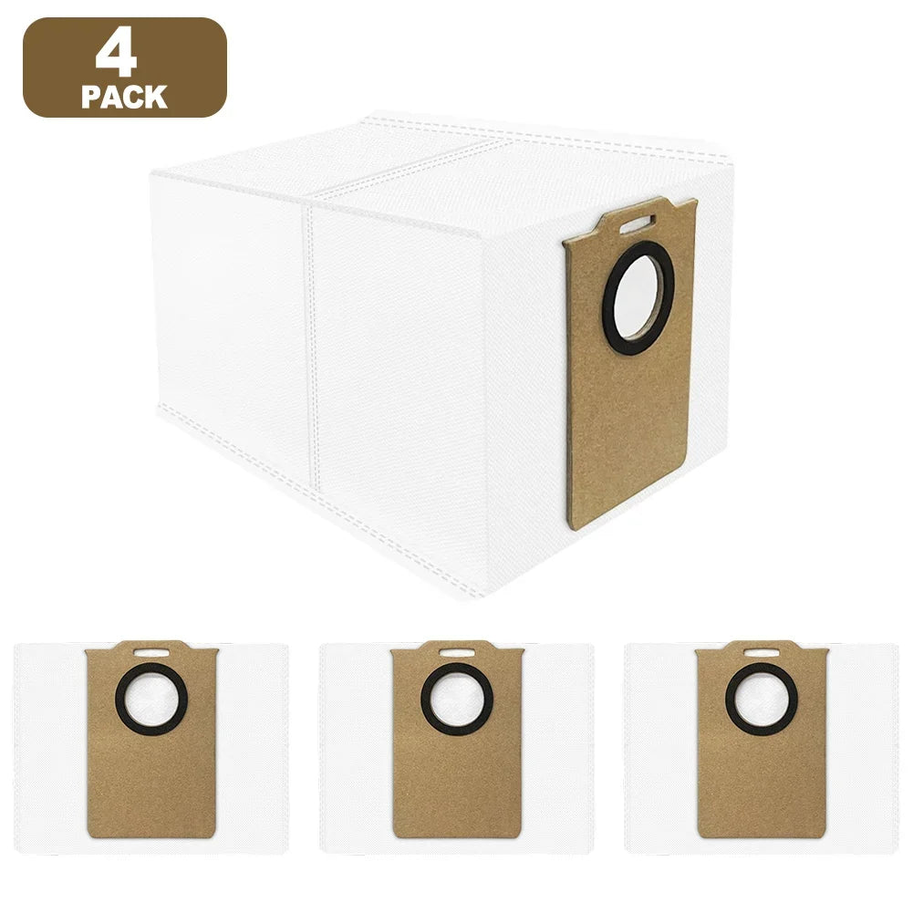 Ultenic T20 Robot Vacuum Self-Emptying Replacement Bags 4-Pack Vacuum Replacement Bags Qme 4 PACK