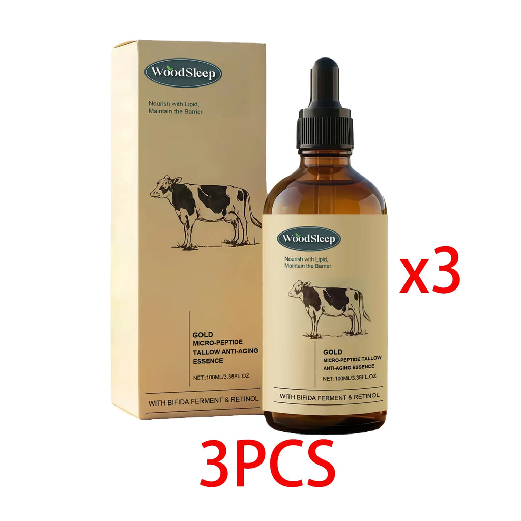 OceAura Beef Tallow Hydrating Face Serum 100ml – Daily Care Hydrating Face Serum Qst 3 PCS
