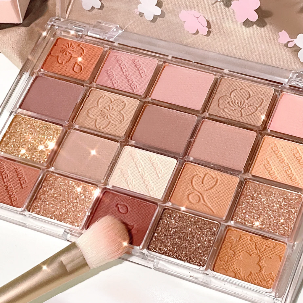 20-Color Eyeshadow Palette Shimmer & Matte | Highly Pigmented Eyeshadow Palette Qme