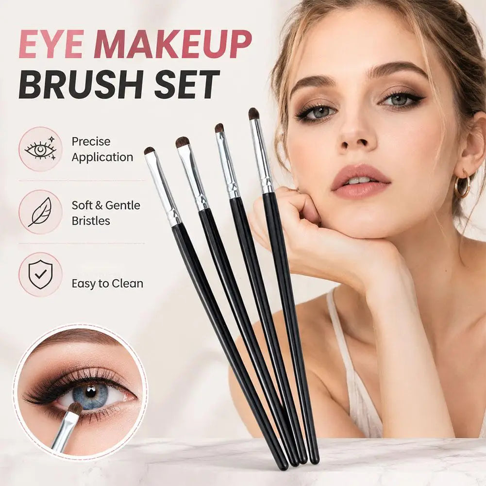 Detail Eye Makeup Brushes – Eyeshadow, Eyeliner & Powder Eye Makeup Brushes Qme