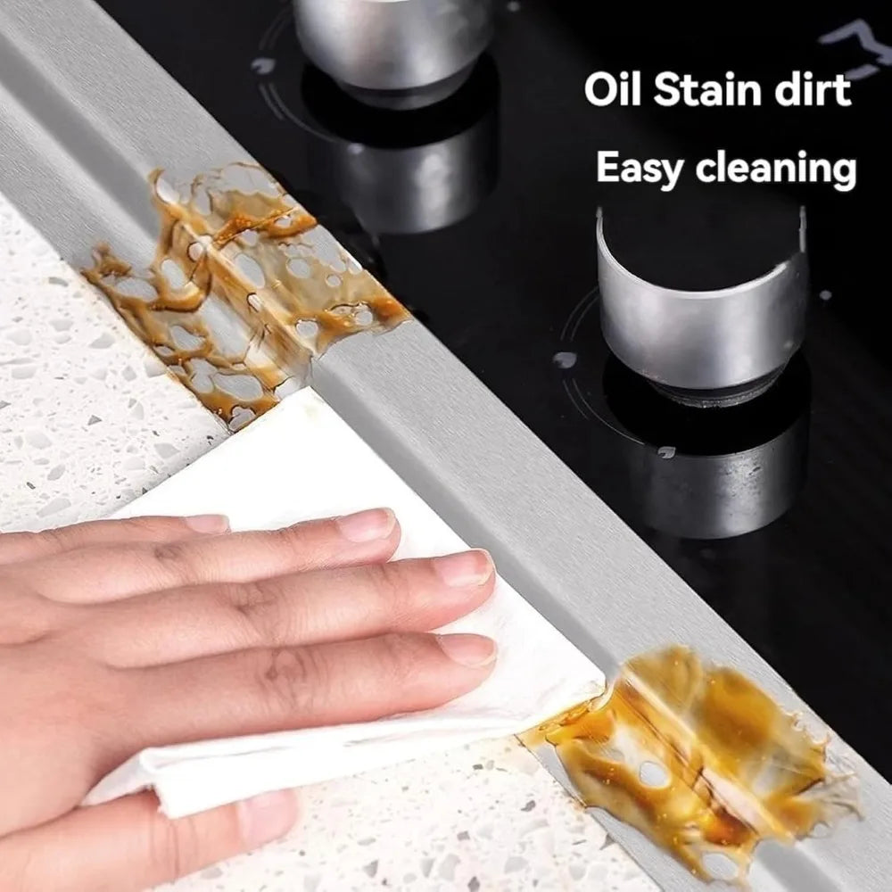 Aluminum Foil Tape Waterproof Self-Adhesive Kitchen Seal Strip Kitchen Seal Tape Qme
