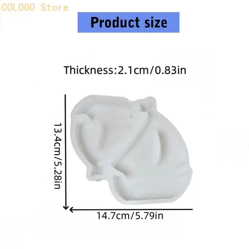 Sailing Ship Silicone Mold for Candle Soap Gypsum & Resin Crafts Silicone Craft Mold Qme
