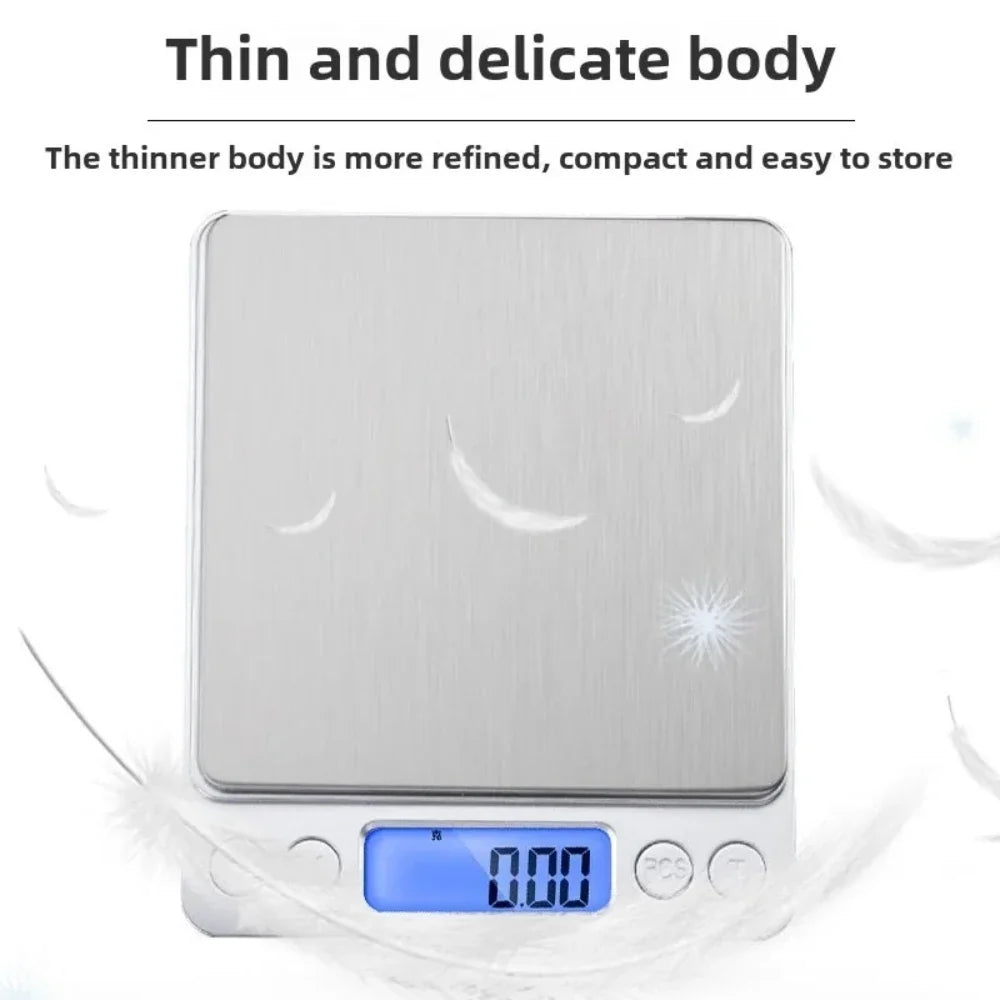 Precision Digital Kitchen Scale – Coffee & Baking Weight Digital Kitchen Scale Qme