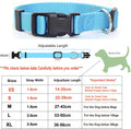 Adjustable Nylon Pet Collar for Puppies, Kittens & Small Dogs Pet Collar Qme Sky Blue S 1.0 22-35 cm