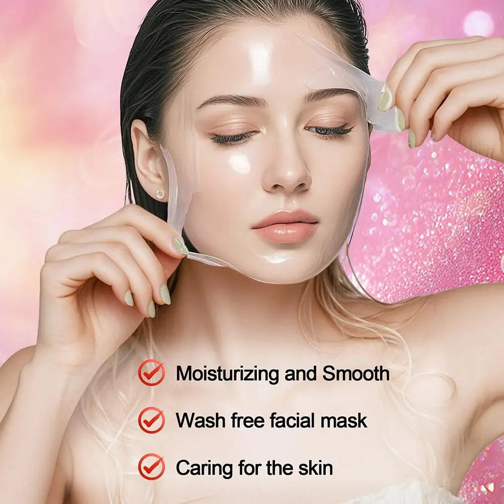 Collagen Night Wrapping Peel-Off Face Mask – Deep Hydration Overnight Face Mask Qme