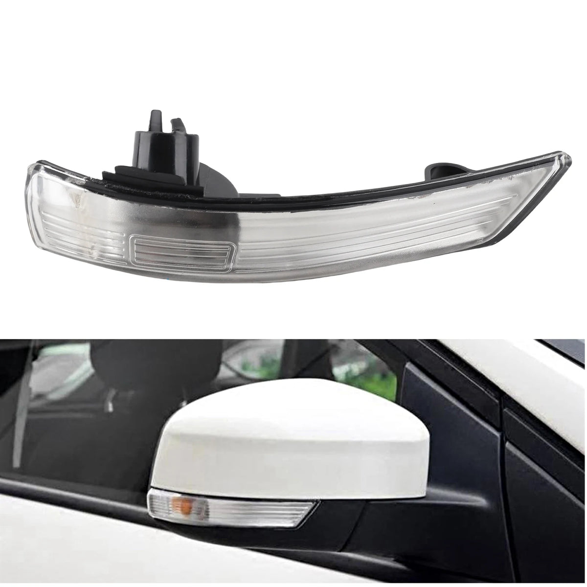 Mondeo 2008-2012 Rearview Mirror Turn Signal Light Left/Right Mirror Turn Signal Light Qst left