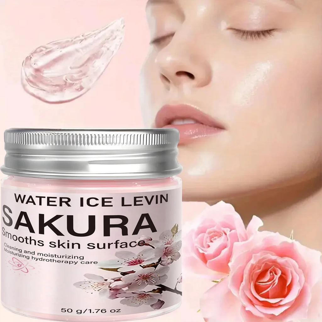 Sakura Collagen Hyaluronic Acid Moisturizing Face Mask | Qme Sheet Face Mask Qme