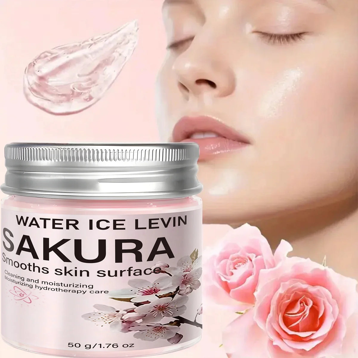 Sakura Collagen Hyaluronic Acid Moisturizing Face Mask | Qme Sheet Face Mask Qme