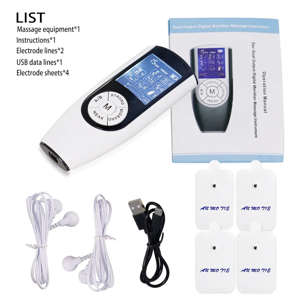 TENS EMS Muscle Stimulator – Digital Pulse Body Massager TENS EMS Massager Qst Massager