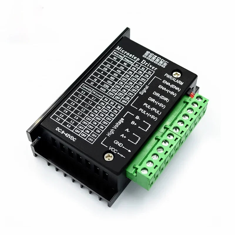 TB6600 Stepper Motor Driver Board for CNC Router – 4A 42VDC Stepper Motor Driver Qme TB6600 upgrade 42 57 stepper motor