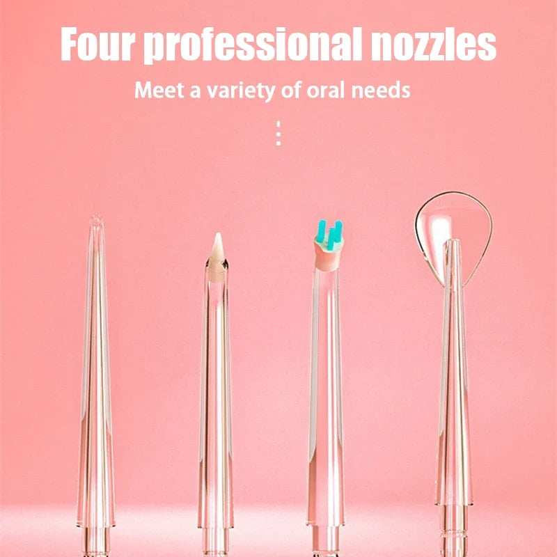 4-Pack Replacement Water Flosser Nozzles | Oral Irrigator Tips Water Flosser Nozzles Qme