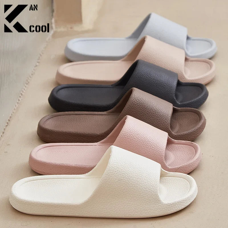 Cloud EVA Slippers – Unisex Home Flat Sandals | 12 Colors EVA Flat Slippers Qme