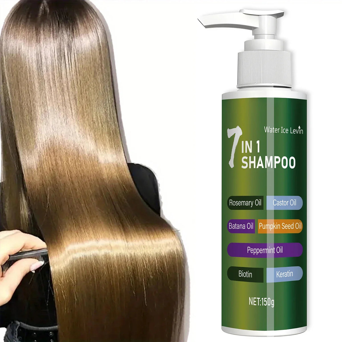 Qme 7-in-1 Shampoo | Dandruff Control, Volume & Strength Shampoo Qme