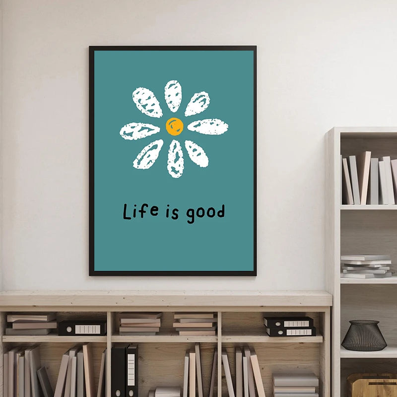 Minimalist Kitchen Food Canvas Wall Art Print | Home Decor Canvas Wall Art Qst