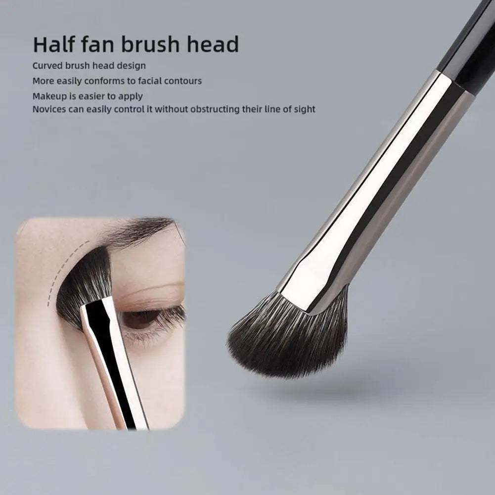Nose Contour Sculpting Brush – Angled Fan Shape Concealer Makeup Contour Brush Qme
