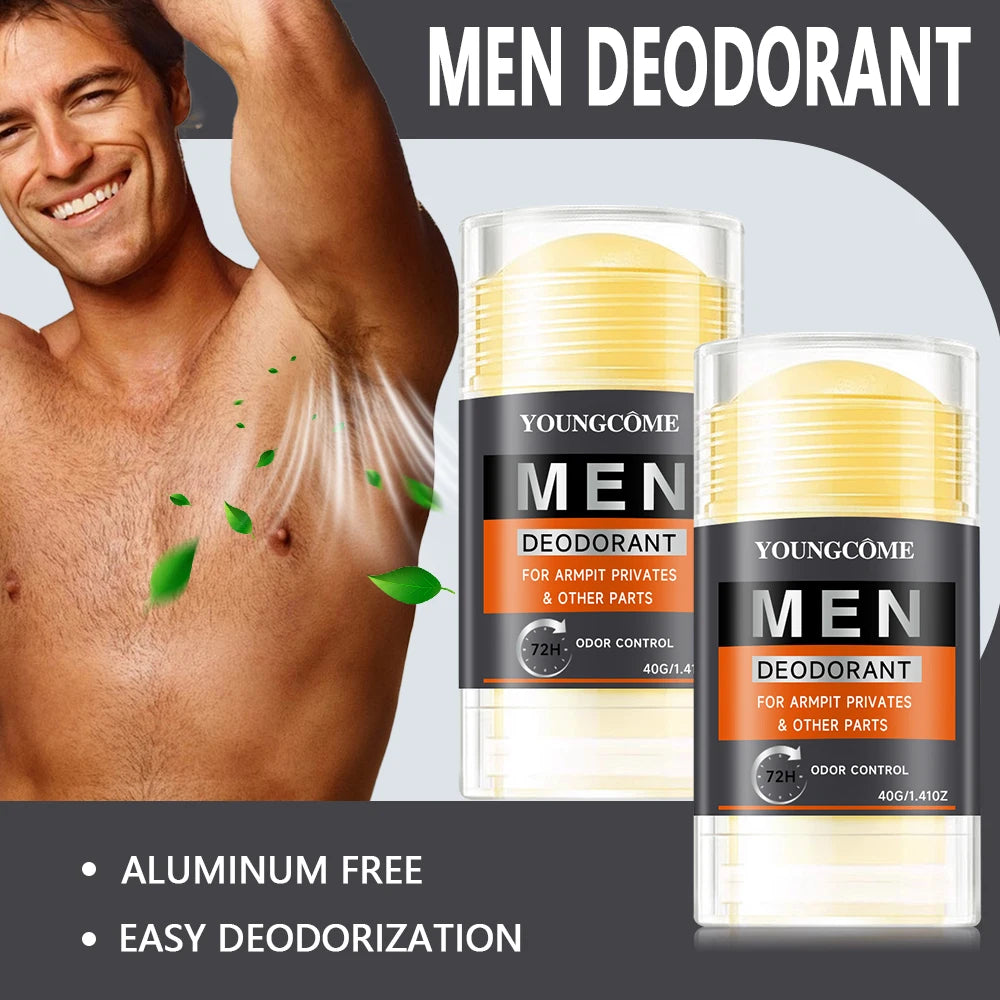 YOUNGCOME Men's Antiperspirant Deodorant Cream – Underarm Care Men's Deodorant Cream Qst
