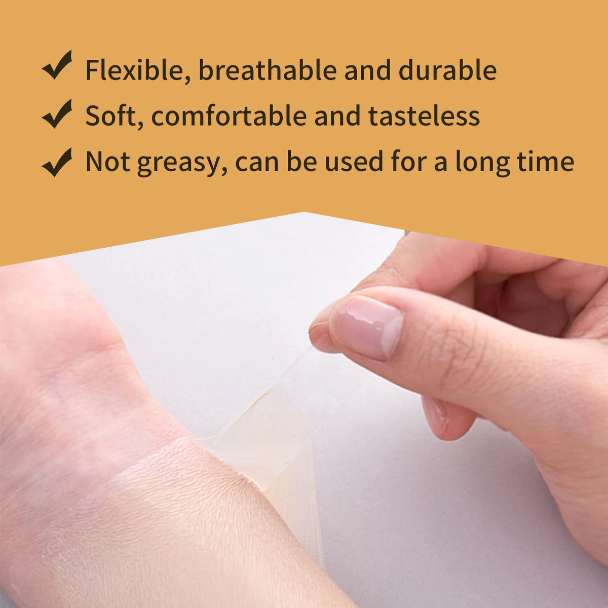 5-Pack Invisible Concealer Stickers – Waterproof & Breathable Skin Concealer Stickers Qst
