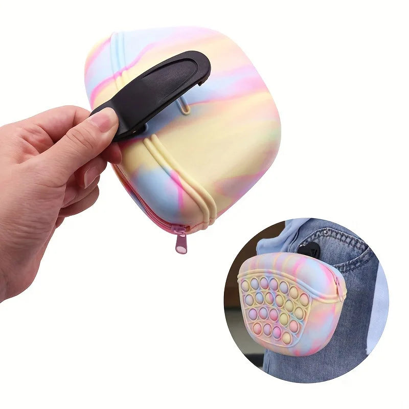 Silicone Dog Treat Training Bag – Portable Waist Pouch Dog Treat Training Bag Qme