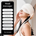 Electric Airbag Head & Eye Massager – Graphene Heating, 4 Modes Electric Head Massager Qst NO Cap