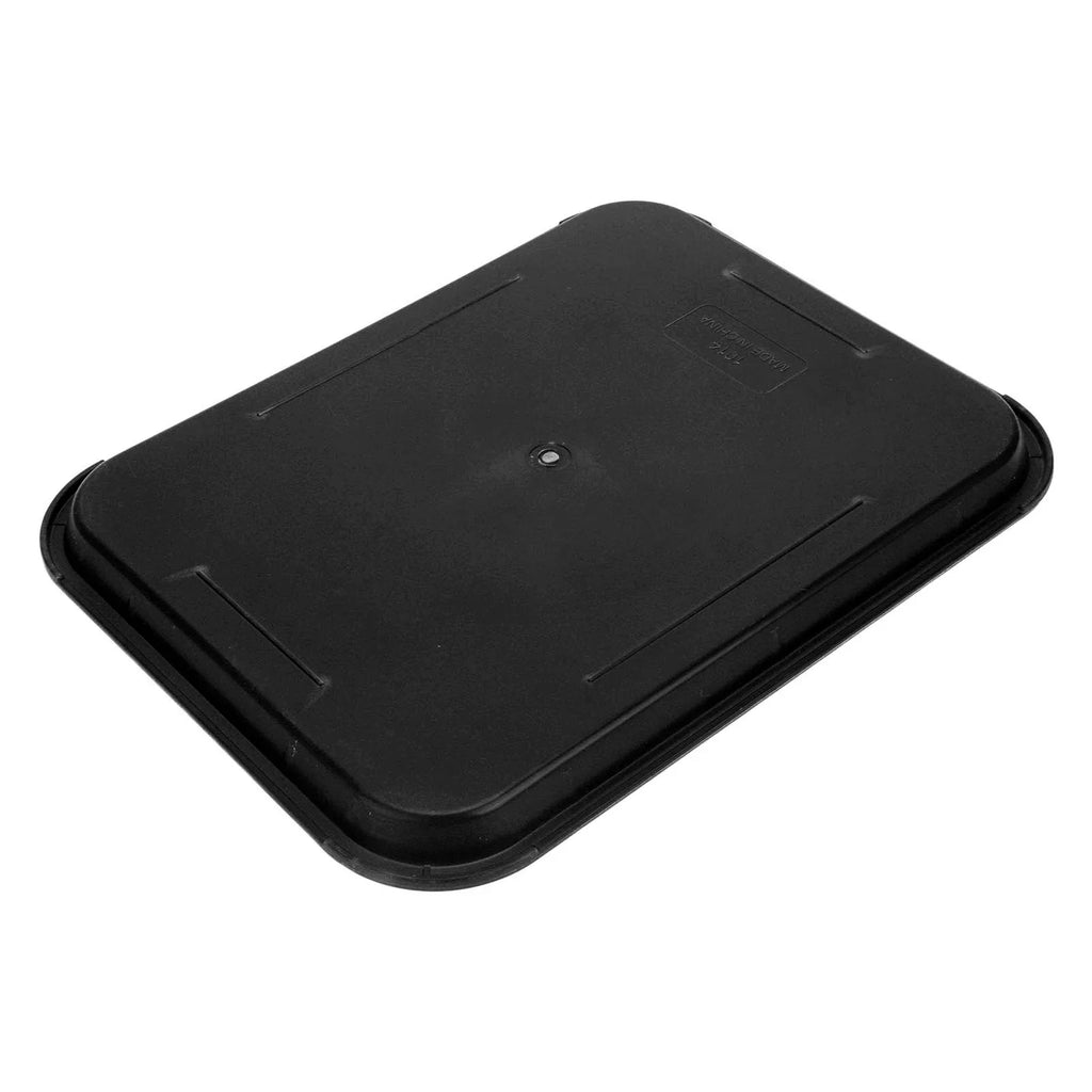 Rectangular Non-Slip PP Plastic Serving Tray | Restaurant & Home Plastic Serving Tray Qme