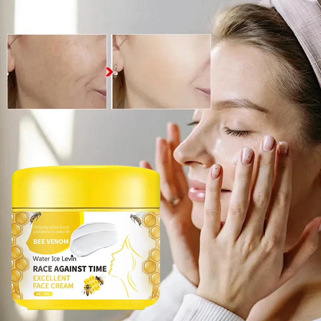 Bee Venom & Niacinamide Face Cream – Firming & Hydrating Face Moisturizer Cream Qme