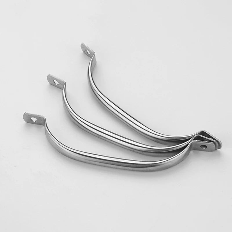 2-Pack Brushed Stainless Steel Cabinet Handles & Drawer Pulls Cabinet Drawer Pulls Qst