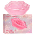 Moisturizing Plumping Lip Film – Hydrating Nourish & Repair Patch Lip Treatment Patch Qme 5pcs set China Mainland