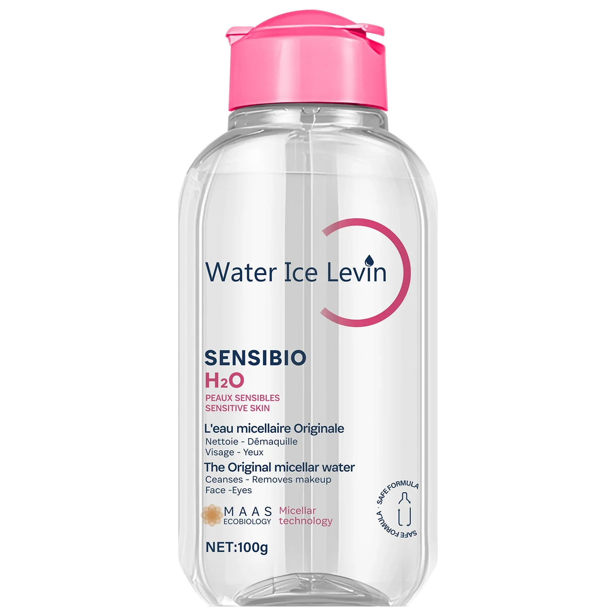 Sensibio H2O Micellar Water – Gentle Cleanser for Sensitive Skin Micellar Cleanser Qme Pink 100g