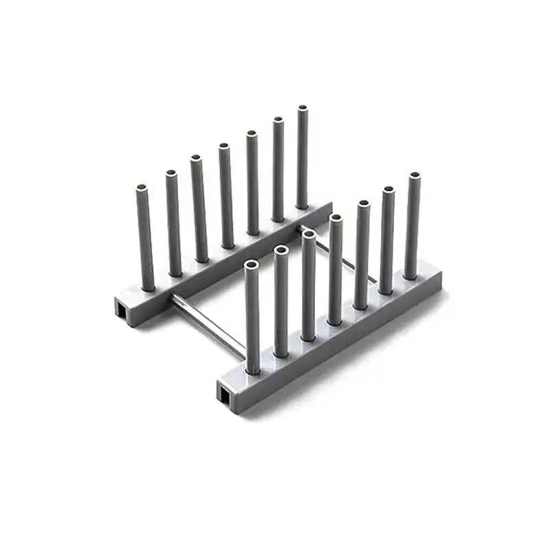 Dish Drain Rack & Kitchen Cabinet Organizer | Pot Lid Holder Dish Drain Rack Qme