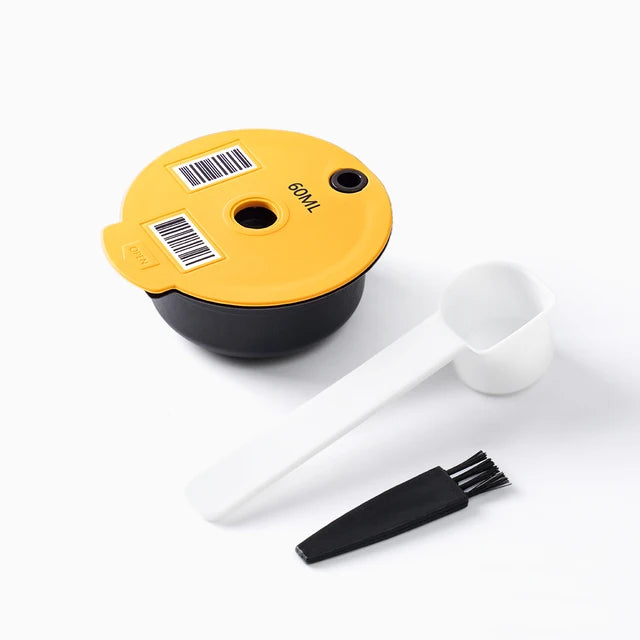 Reusable Coffee Pods for Tassimo Bosch – Refillable Capsule Kit Reusable Coffee Pods Qst 60ml pod