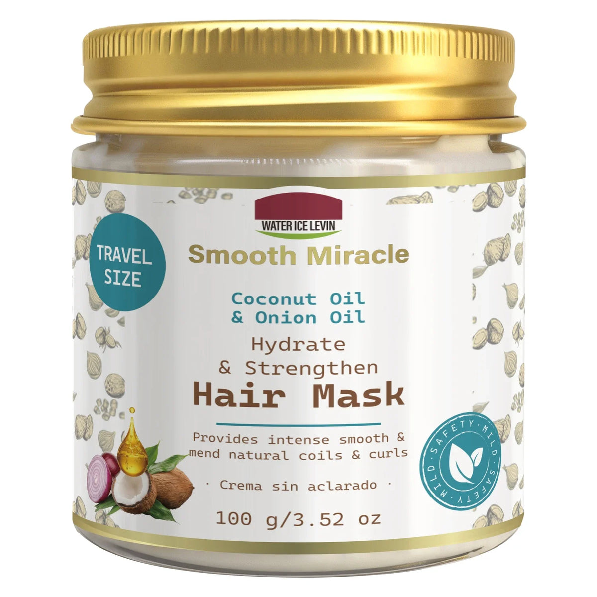 Coconut Onion Oil Hair Mask – Hydrating & Strengthening Treatment Hair Treatment Mask Qme