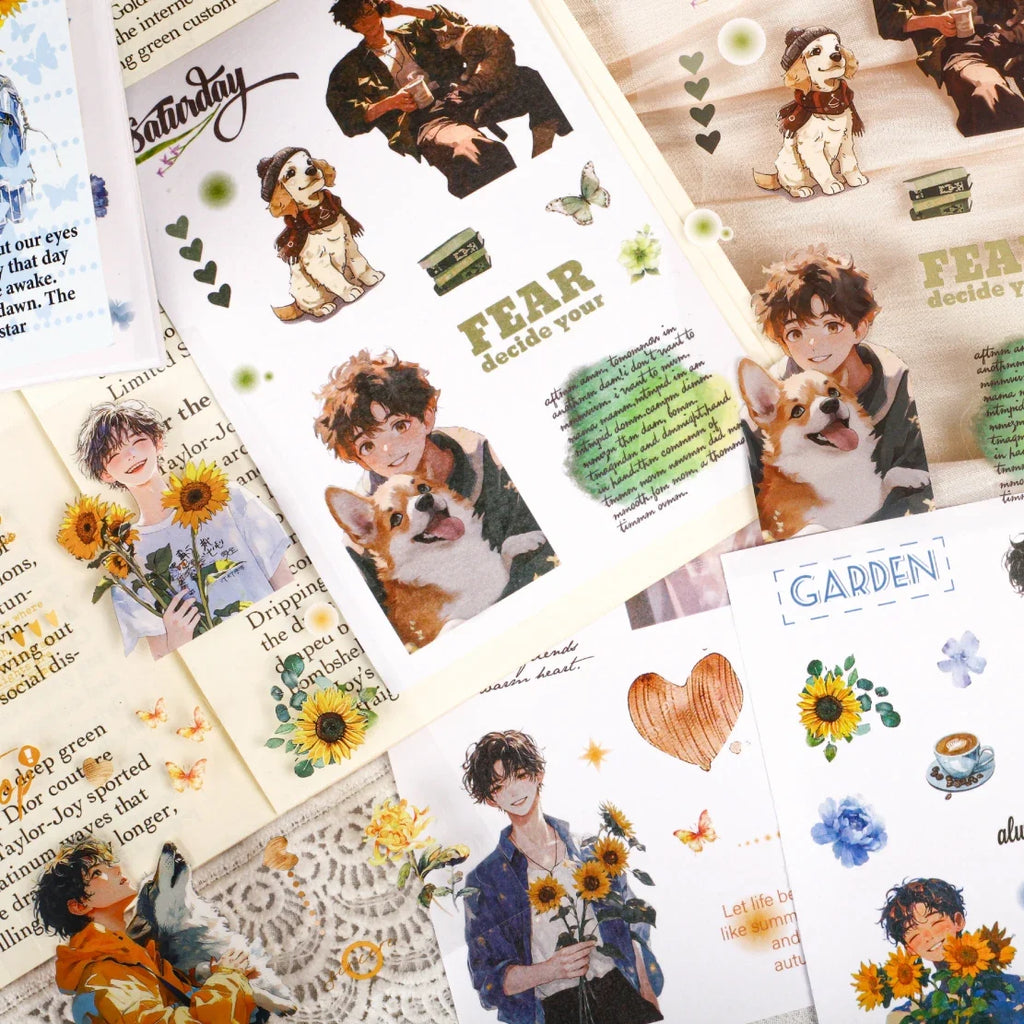 Y2K Cut Film Sticker Book – Kawaii Journal & Scrapbook Sticker Book Qme