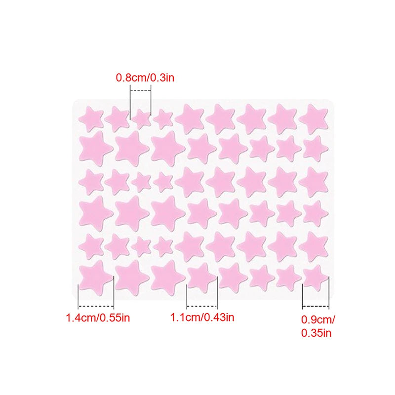 51PCS Hydrocolloid Acne Patches – Invisible Blemish Cover Dots Acne Patch Qst