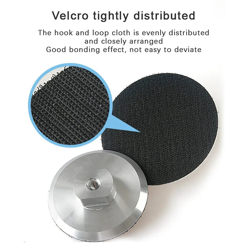 Diamond Polishing Backer Pad – M14 Aluminum Base Backing Holder Polishing Backer Pad Qme