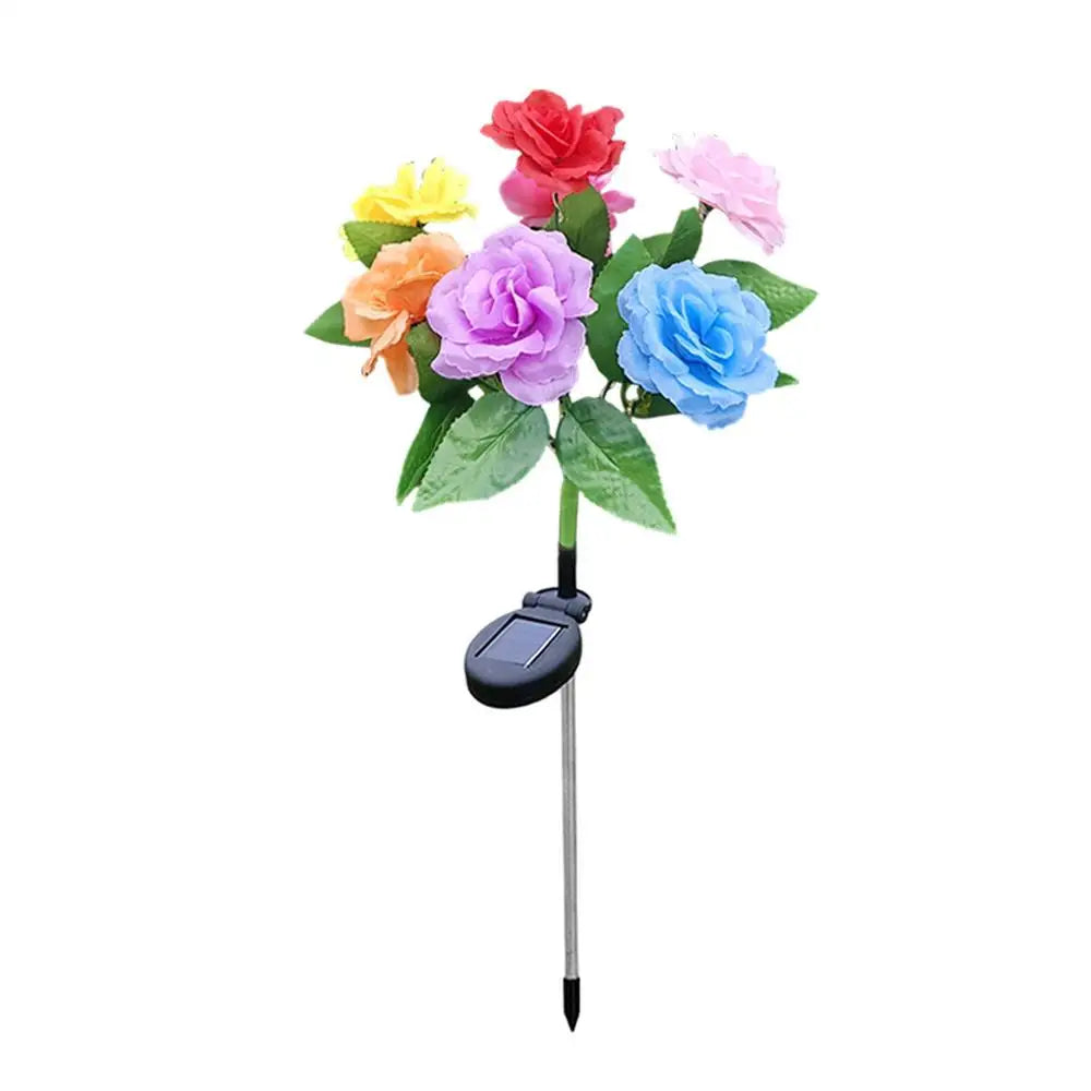 Solar Garden Lights Ground Stakes – Pathway & Yard Decor Solar Garden Lights Qme as shown China Mainland