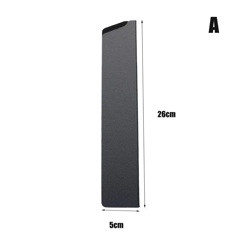 Universal ABS Kitchen Knife Sheath – Chef & Cleaver Blade Guard Knife Blade Sheath Qst A