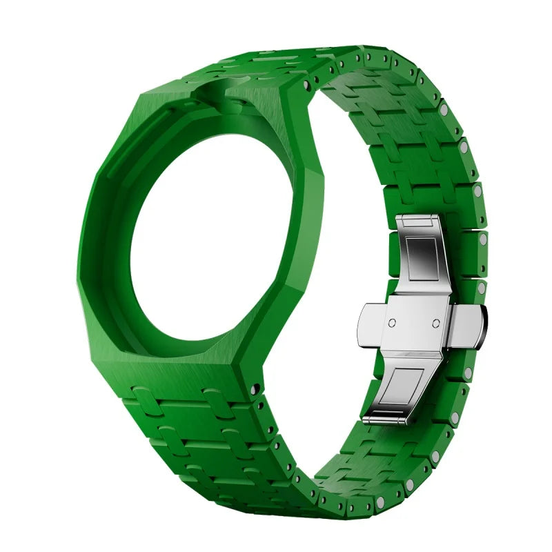 Swatch X AP Royal Pop Watch Strap & Case – Ceramic Band Watch Strap & Case Qme 2.Green -12.0