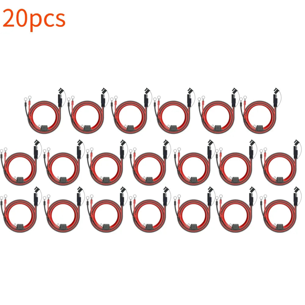 SAE Quick Disconnect Motorcycle Battery Charger Cable 10A Battery Charger Cable Qme 20pcs