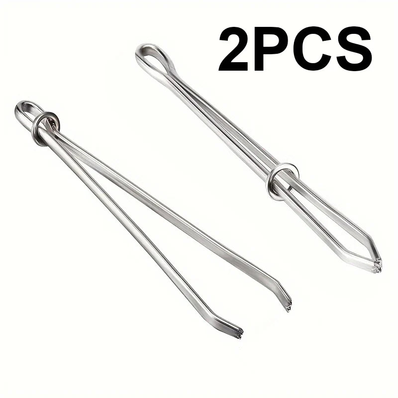 Steel Garment Clips – Elastic Tape & Cross Stitch Sewing Tool Sewing Clips Qme 2PCS