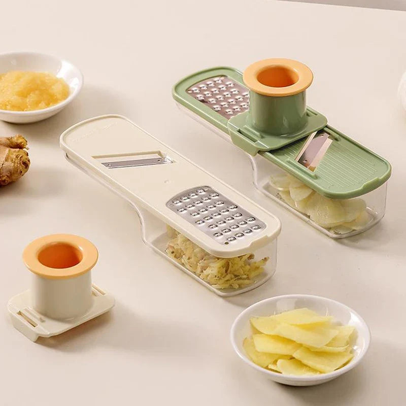 Mini Garlic Grinder & Chopper – Stainless Steel Spice Press Garlic Grinder Tool Qme