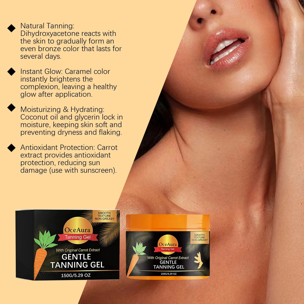 Carroten Gentle Tanning Gel – Streak-Free Sunless Self-Tanner Sunless Self-Tanner Qme