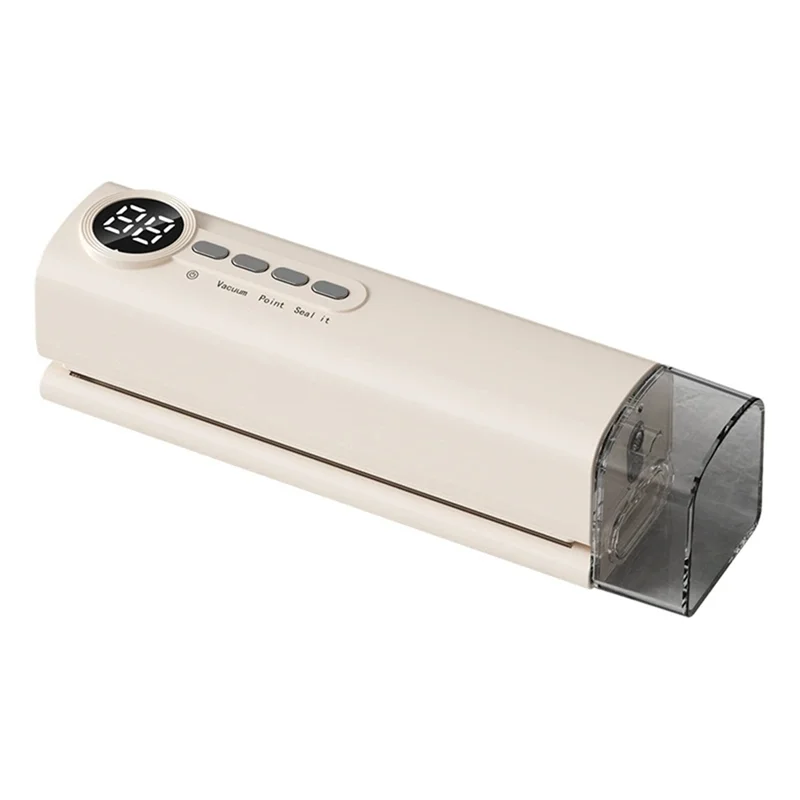 MiLESEEY B15C Mini Handheld Vacuum Sealer with Bags Vacuum Sealer Qst As shown XL