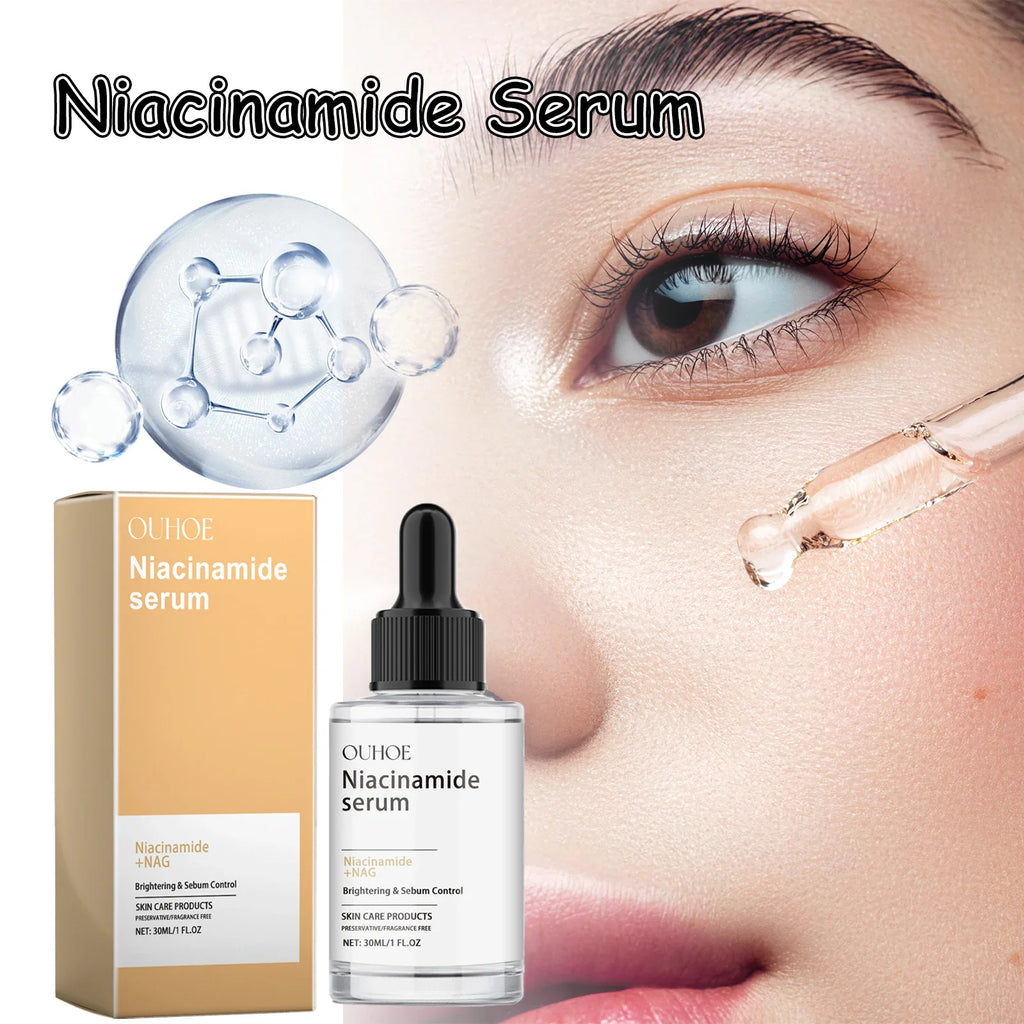 Nicotinamide Face Serum – Brightening & Pore-Smoothing Essence Brightening Face Serum Qme