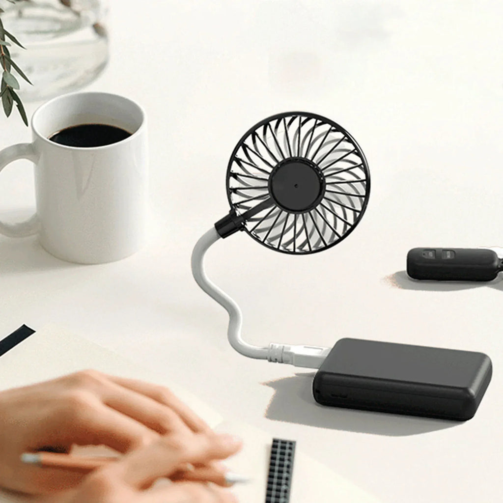 Mini USB Fan 360° Adjustable Portable Fan for Laptop & Desk Portable USB Fan Qme