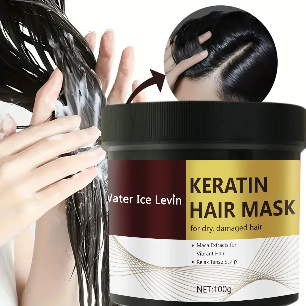 Magical Keratin Hair Mask – Frizz Control & Deep Moisture Keratin Hair Mask Qme