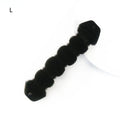 Magic Hair Bun Maker Donut Tool 8-Piece Reusable Set Hair Bun Styling Tool Qme L Black