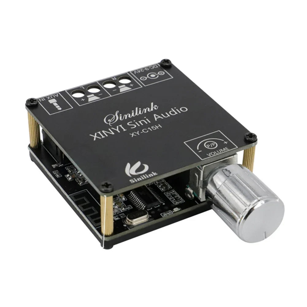 XY-C50L 50W×2 APP-Controlled Digital Stereo Amplifier Board Digital Amplifier Board Qme XY-C15H 20Wx20W