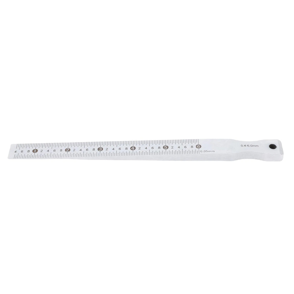 Stainless Steel Taper Gap Gauge 0.4–6mm, 0.05mm Accuracy Gap Measuring Gauge Qst new